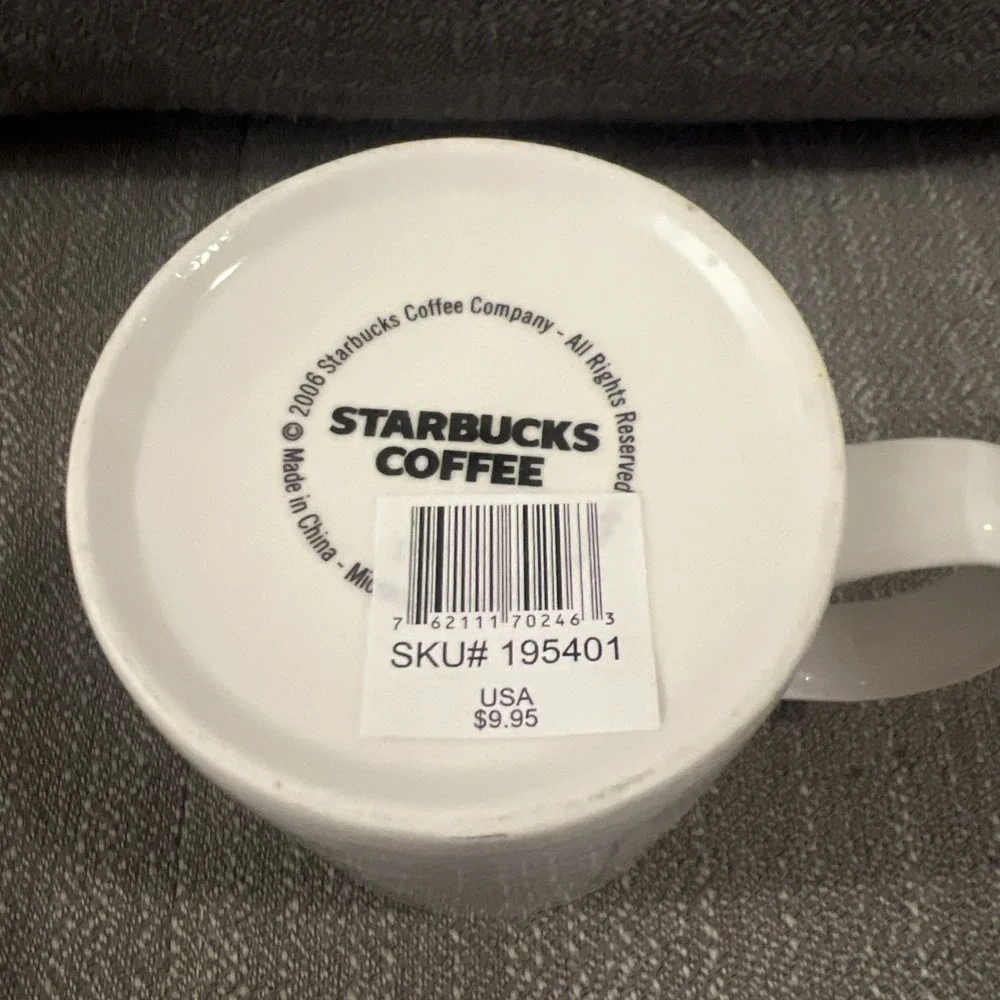 Starbucks Las Vegas City Mug 18 oz. Coffee Cup 2007 18 Ceramic Nevada
